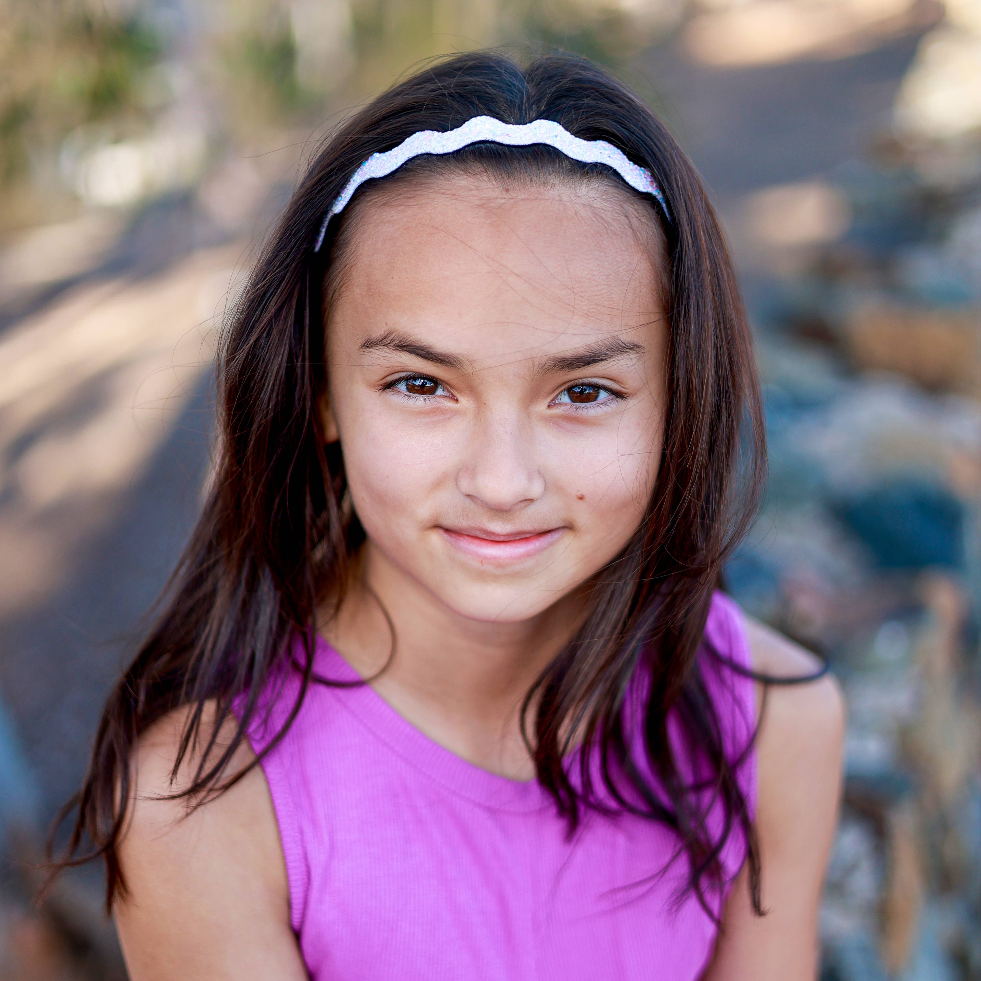 Frog Sac - Wholesale Fashion Headband - Kids - Adjustable No Slip Zig Zag Glitter Headbands - 6 Pack10