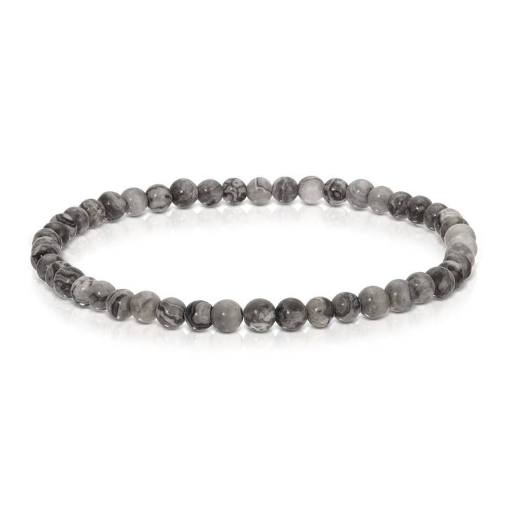 My Fun Colors - Wholesale Beaded Bracelet - Mini Gemstone 4mm Beaded Stretch Bracelets | 43 Colors!