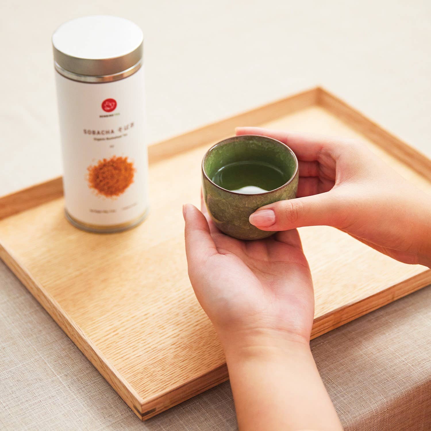 Senbird Tea - Wholesale Loose Tea - Sobacha Aiji - Japanese Buckwheat Herbal Tea | 120g2