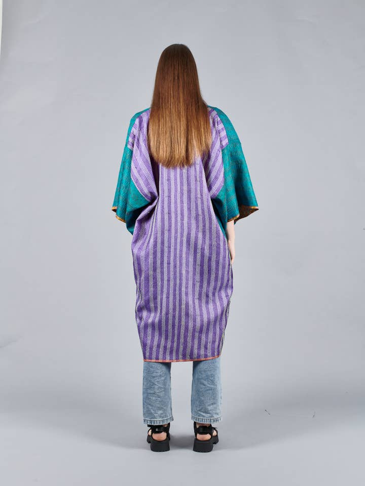 ZOOKEEPER – Kimono - Mulher por atacado – Quimono Kantha Spring
