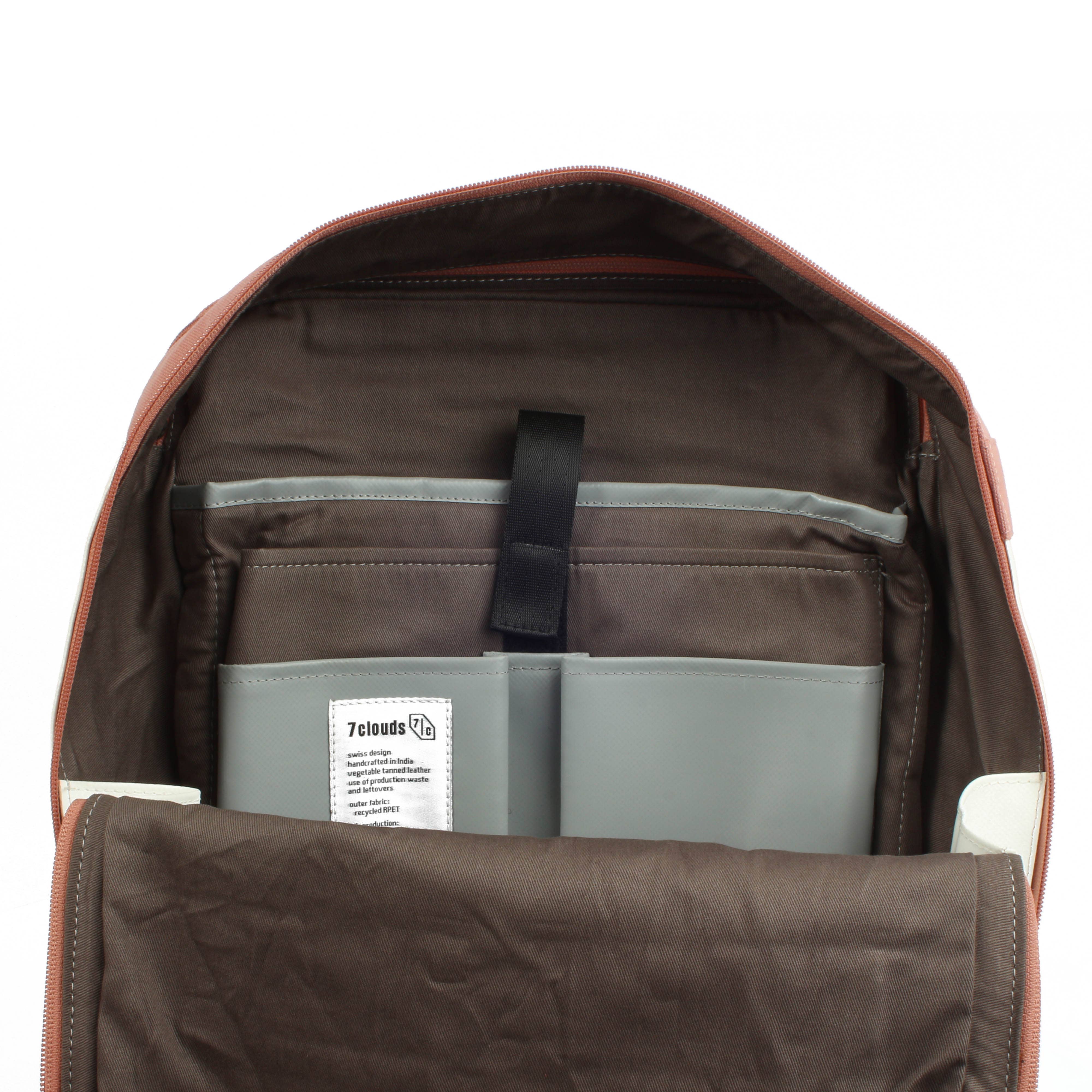 Saumon blanc-gris Sac à dos Agal 7.2 M blanc-gris-saumon en vente sur Faire14