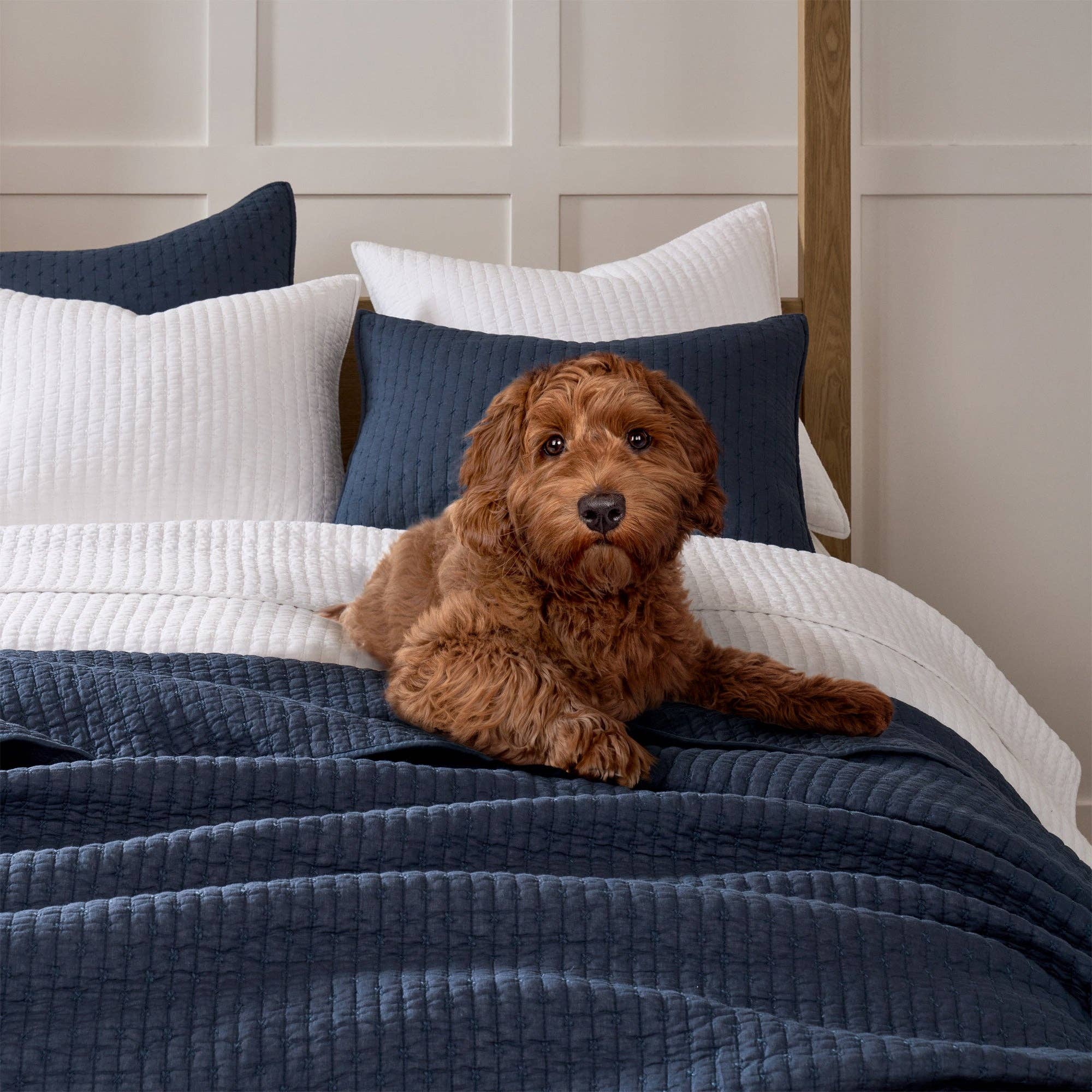 Levtex Home - Vente Parure de lit - Ensemble de couette en point de croix79