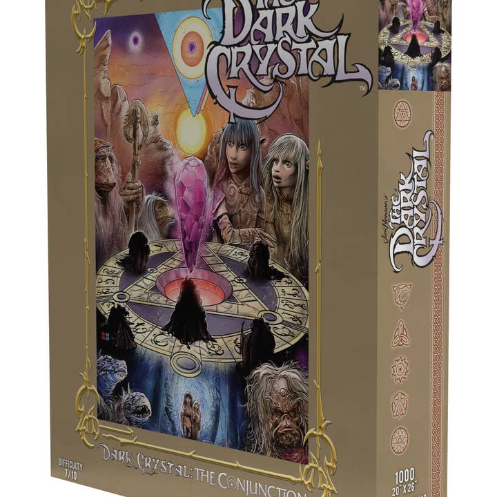 Kurated Korner - Wholesale Puzzle - Adult - Toy Vault- Dark Crystal The Conjunction 1000-Piece Puzzle3