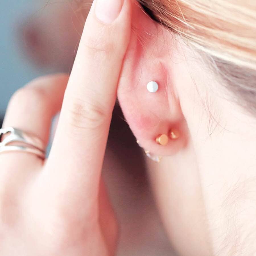 Pretty Smart - Vente Clous d'oreille - Clous d'oreilles en forme de chat, 10 mm2