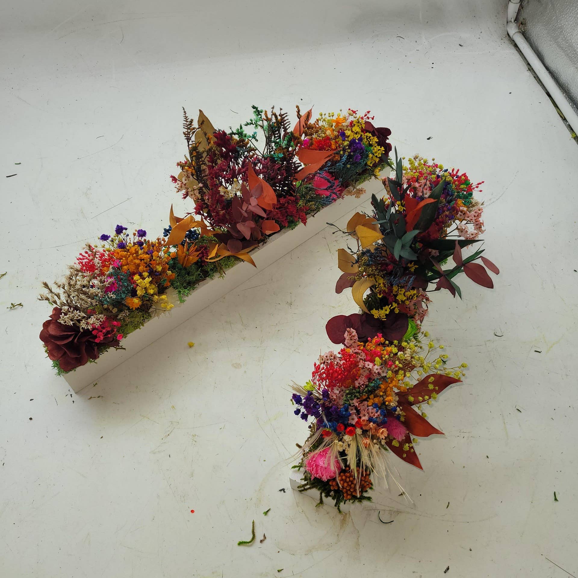 au detour du monde – Großhandel Kunstpflanzen – Stabilisierte Pflanzenleiste 40 cm8