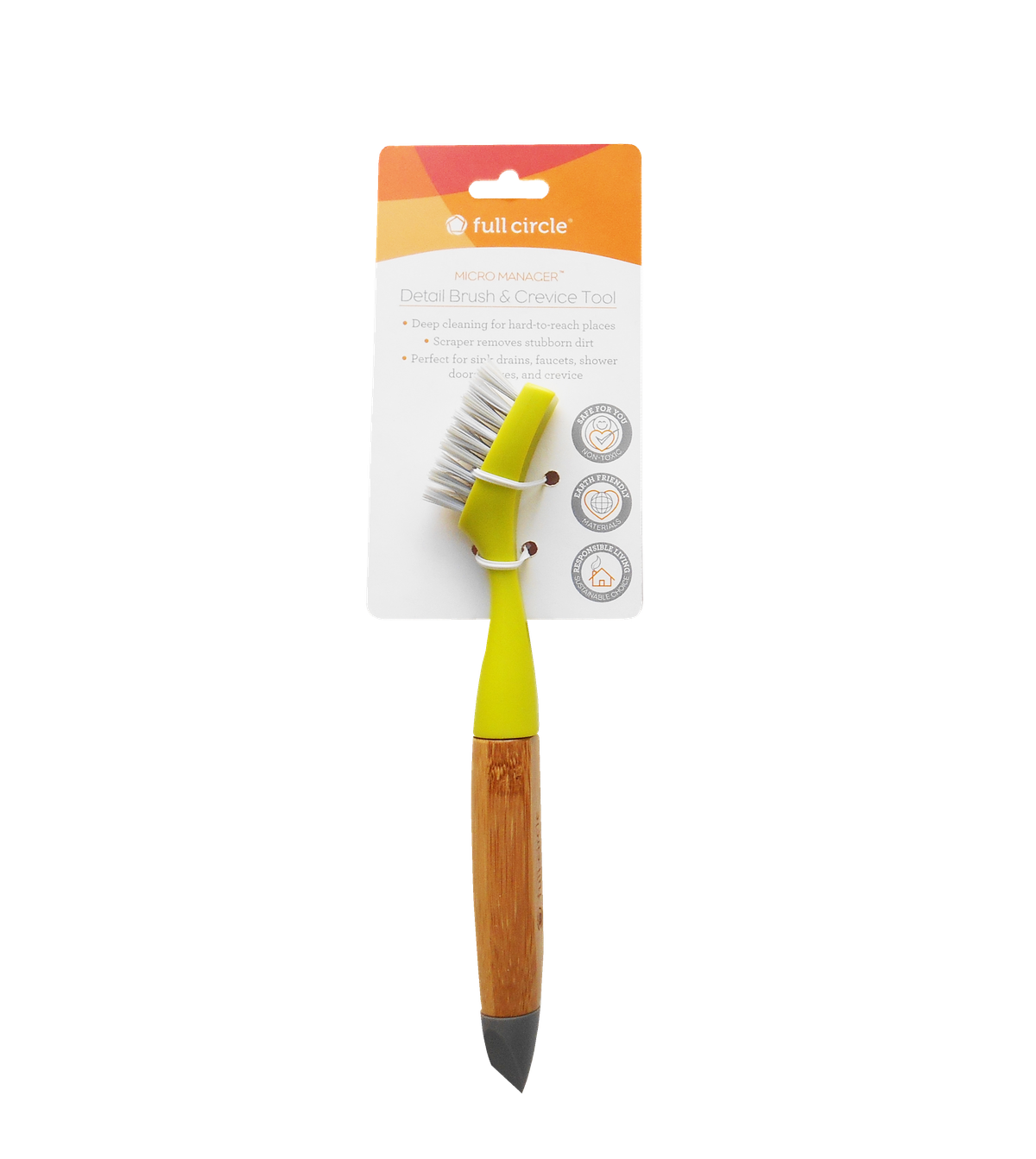 Full Circle Home - Wholesale Cleaning Brush - Micro Manager Detail Brush0