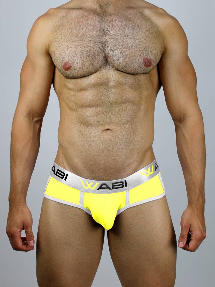 Boxer for Men Underwear Yellow Wabi WNAUMX008 for wholesale by Byjou and Duha