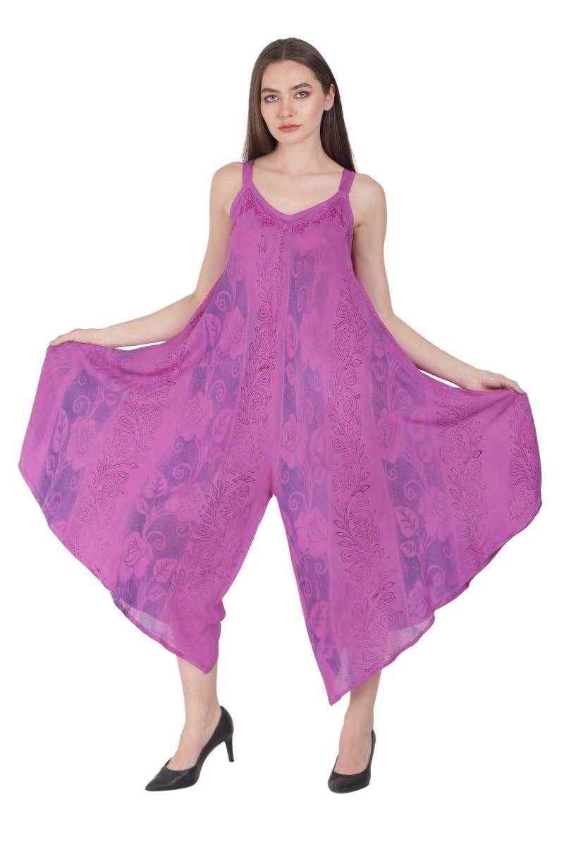 Assorted Colors Floral Tie Dye Jumper JP-20304 for wholesale on Faire17