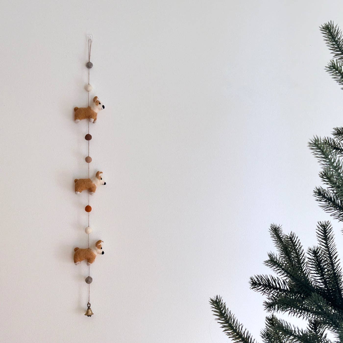 Ganapati - Venta al por mayor Banderines/guirnaldas - Guirnalda de fieltro Corgi1