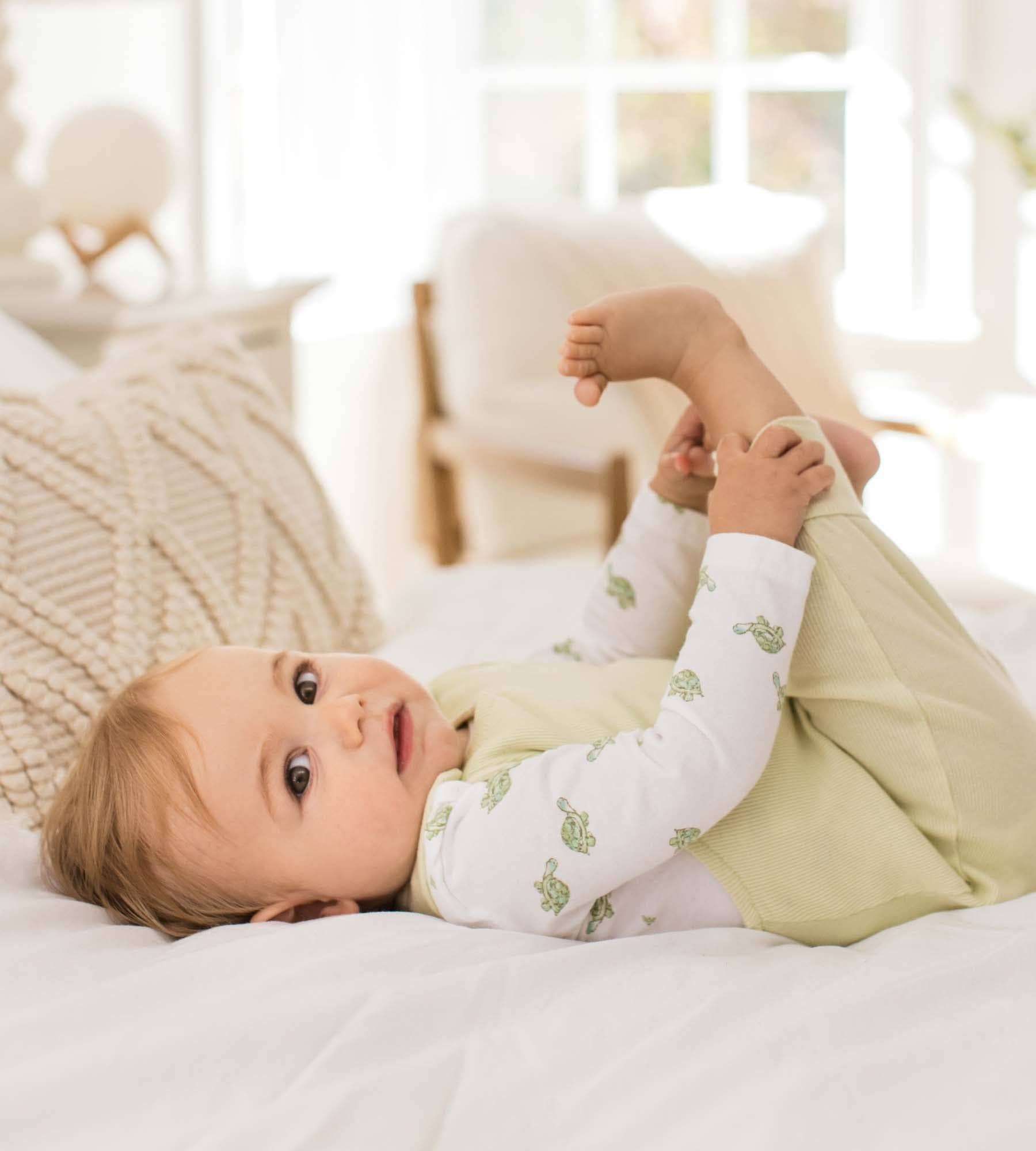 Mint Tea Tortoise Jumpsuit & Bodysuit Set for wholesale on Faire3