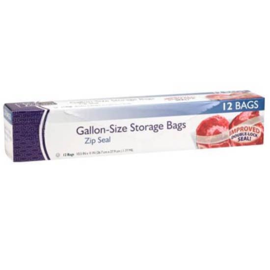 Zip Seal Gallon Storage Bags – Durable, Leak-Proof, and Secure for wholesale by EcoQuality