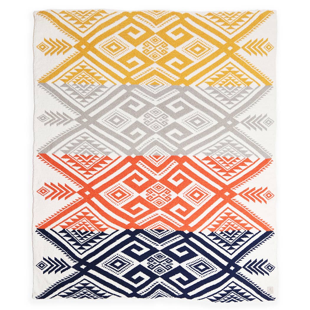 Fashion City - Vendita all'ingrosso Plaid - Comoda coperta morbida con motivo tribale 16