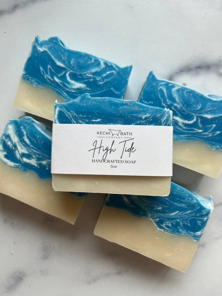 Kechi Bath Company - Wholesale Bar Soap - High Tide | Artisan Soap Bar | Customizable Beach Soap1