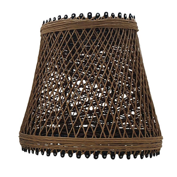 Ledsone – wholesale Chandelier/hanging light – Nest Bird Cage Pendant Light Woven Rattan Creative Lamp Cage