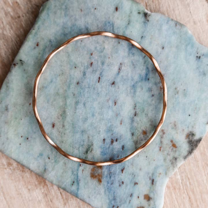 Essenshell - Wholesale Cuff Bracelet - Medium Bronze Wave Bracelet3