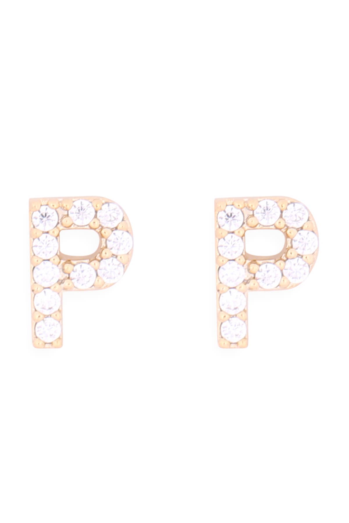 MYS Wholesale Inc - Wholesale Stud/Post Earrings - Cubic Zirconia Initial Earrings27