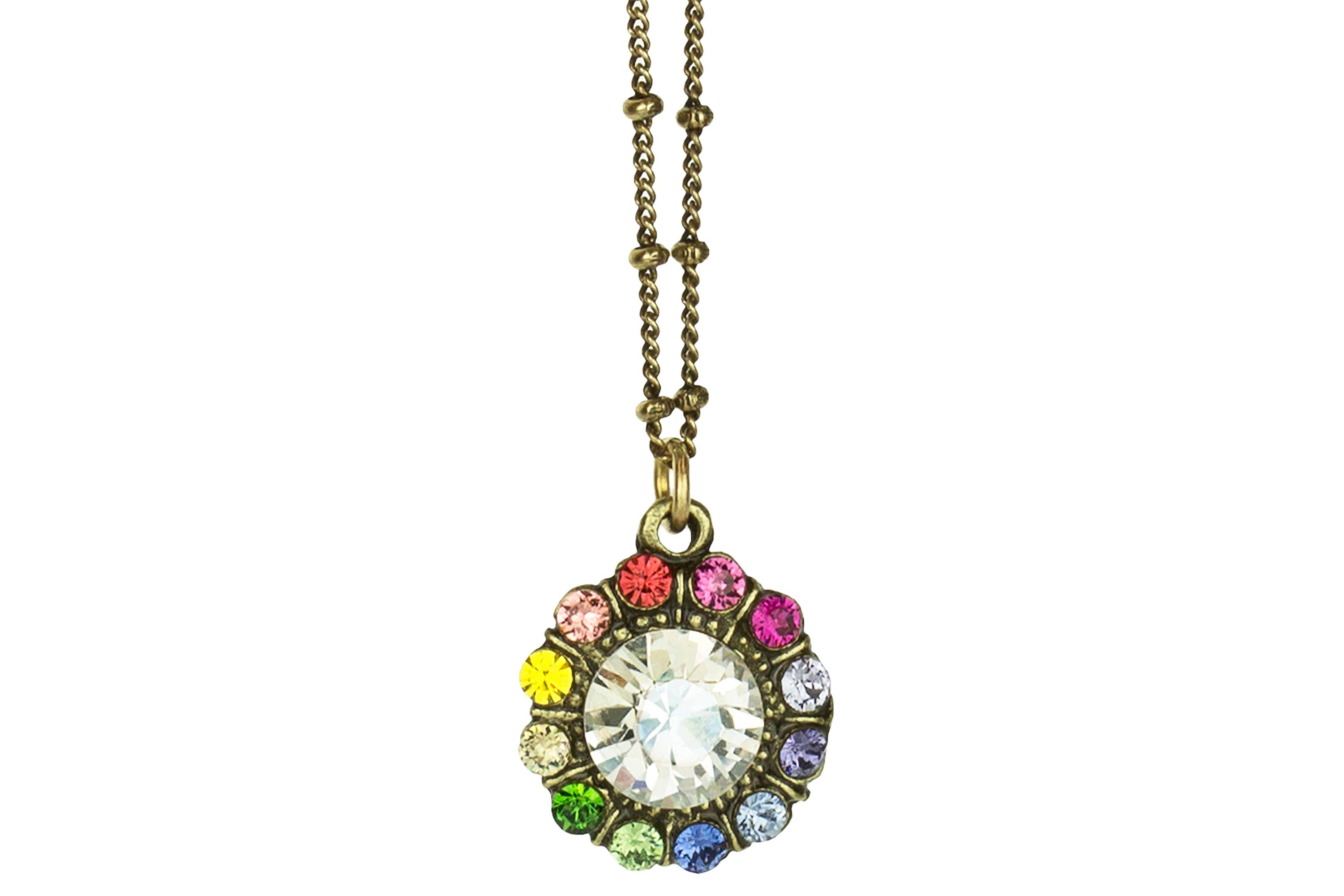 Anne Koplik Designs, Inc. - Vente Colliers à pendentif - Collier Zoe Crystal0