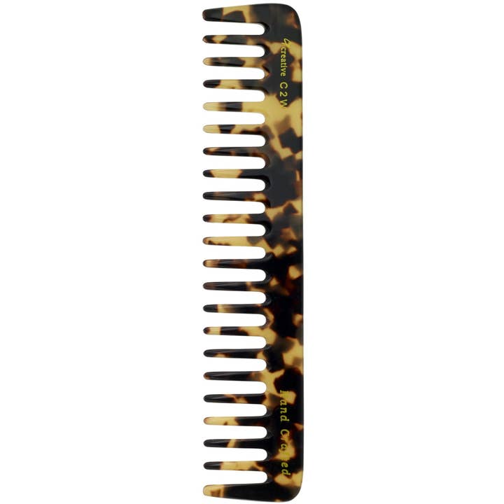 C2W COMBS - Tortoise -Tokyo -Dark Blond for wholesale by Creative Pro Hair Tools