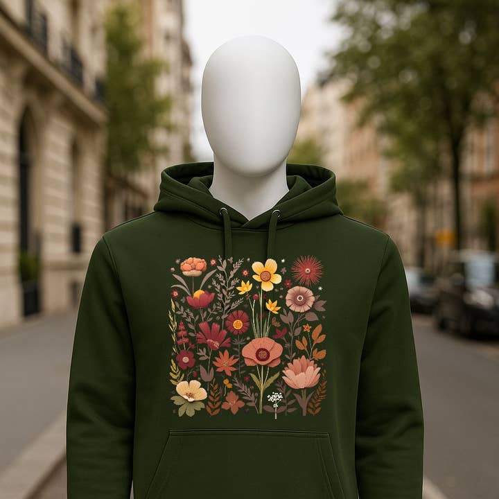 Mörkgrön huvtröja för wholesale av fabrica personalizacion