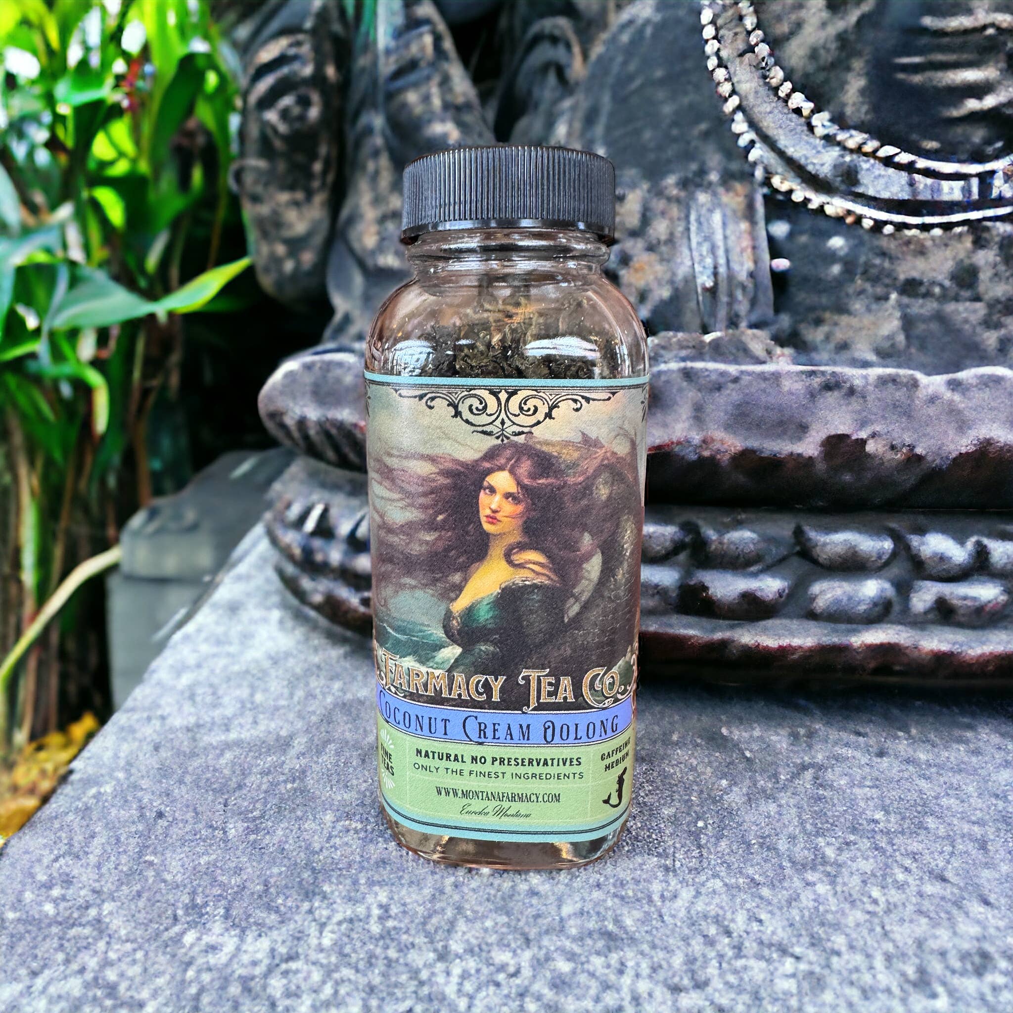 Montana Farmacy - Wholesale Loose Tea - Coconut Cream Oolong Majestic Mermaid Vintage Tea blend8