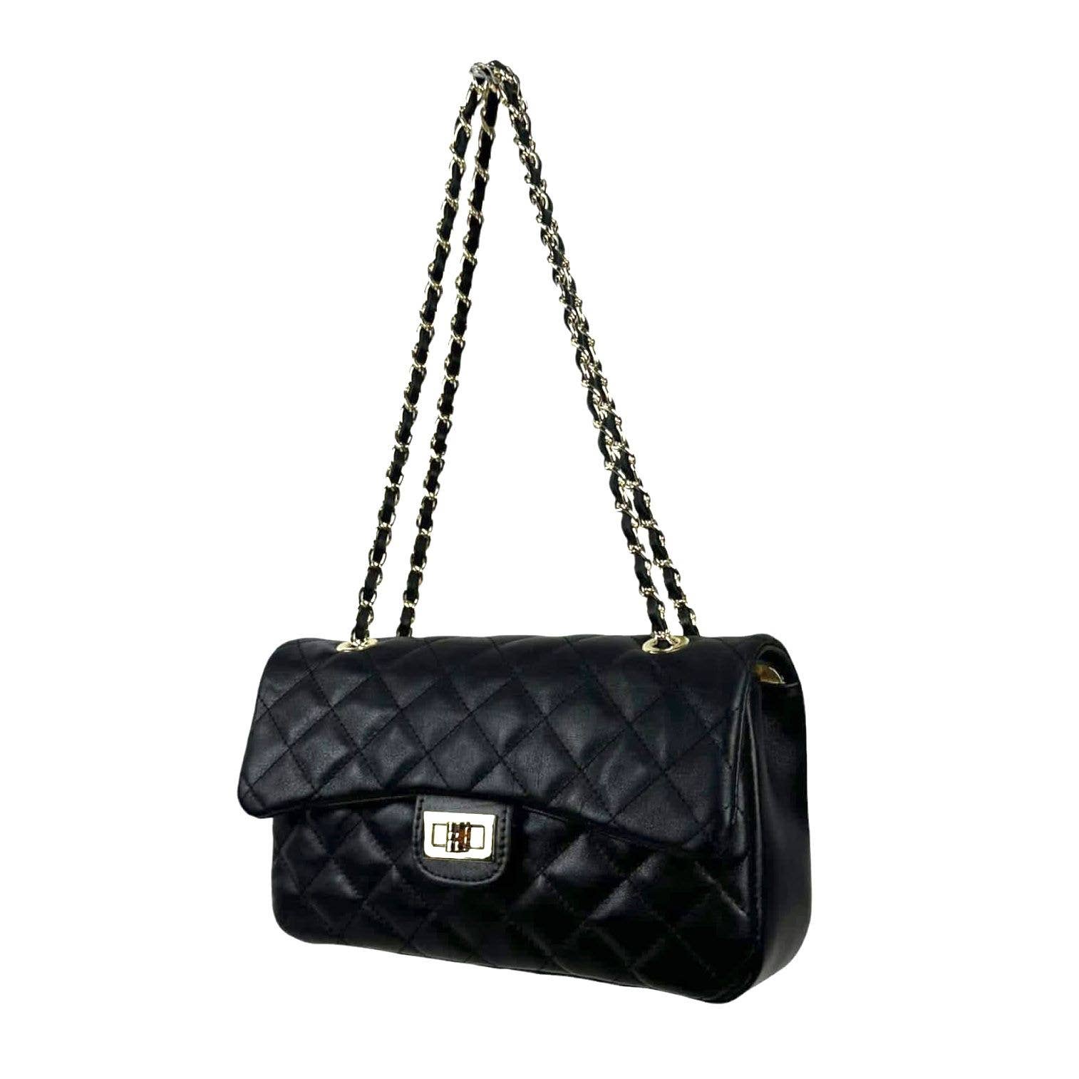 Chenson & Gorett – wholesale Axelremsväska – Dam – Extra premium quiltad läderväska för kvinnor. promo7