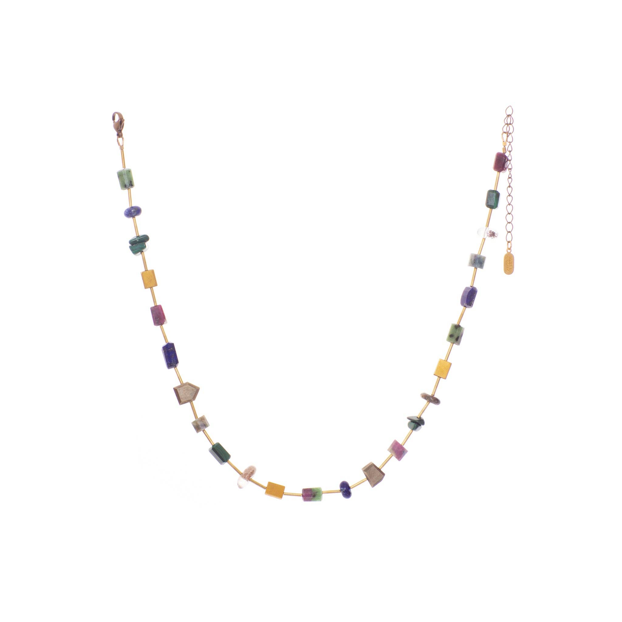 Hailey Gerrits – wholesale Beaded/pearl necklace – FW23 Surya Necklace0