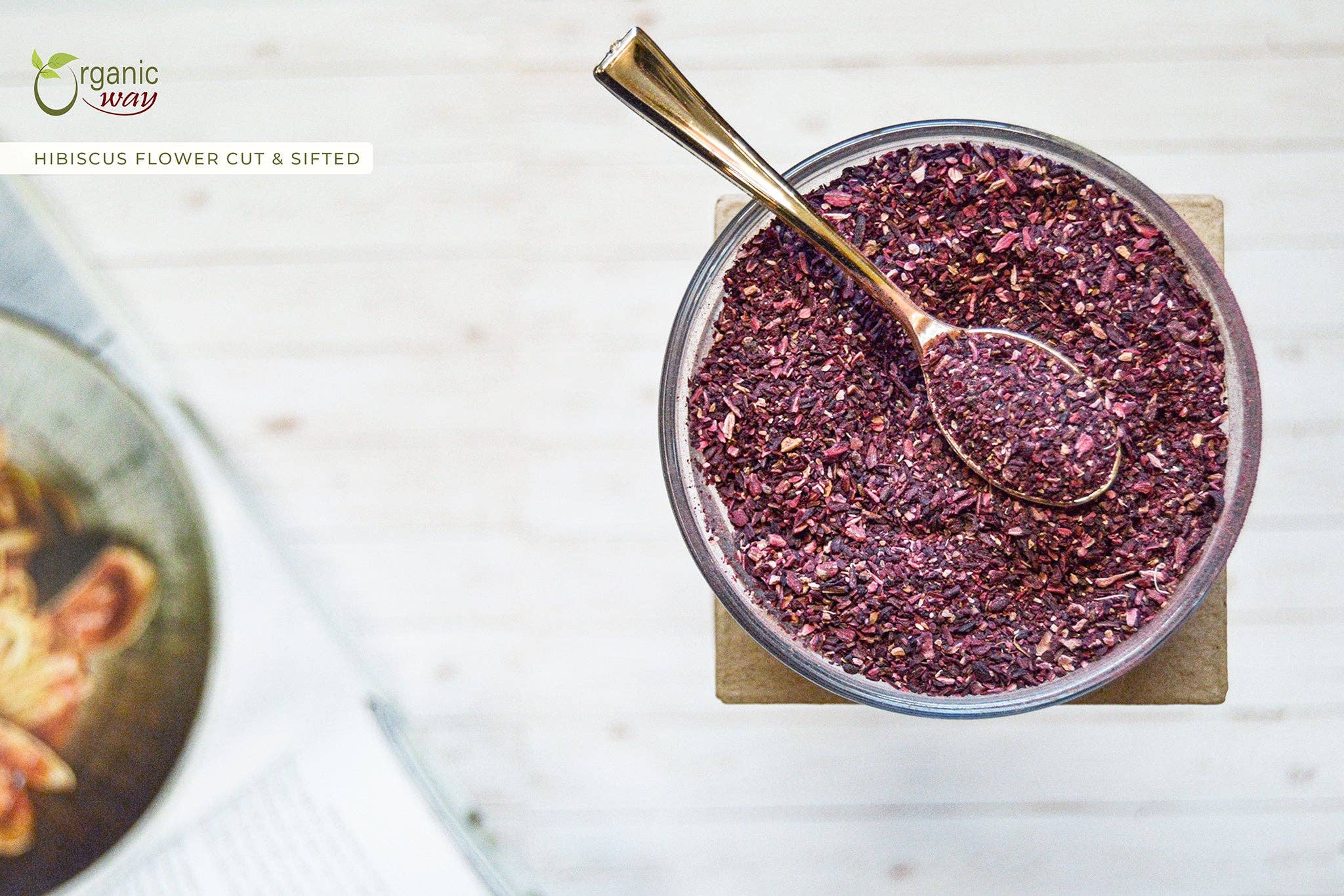 Organic Way LLC - Wholesale Loose Tea - Dried Hibiscus Flower Cut & Sifted (Hibiscus rosa-sinensis) | Herbal Tea | Kosher Certified | Raw, Vegan, Non GMO & Gluten Free | USDA Certified | Origin - India9