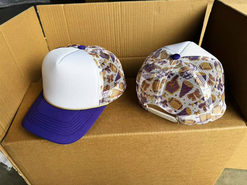 Trendy Transfers - Vente Casquette de camionneur – unisexe - Casquette Trucker en Mousse aux Couleurs de l'Équipe de Football Medley24
