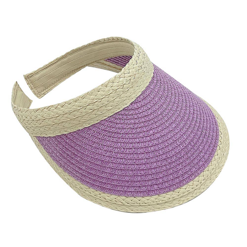 Sensibling Corp. - Wholesale Visor - Women's - Straw Sun Visor Hat3