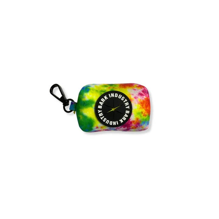 Tie Dye Dog Poop Bag Dispenser for wholesale by Bark Industry