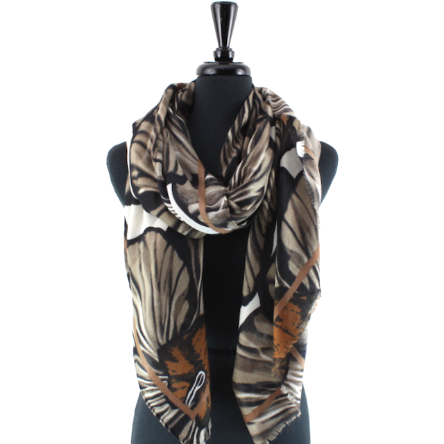 Pretty Persuasions - Wholesale Sjaal - Dames - S25208 Lichtgewicht Gedrukte Sjaal5