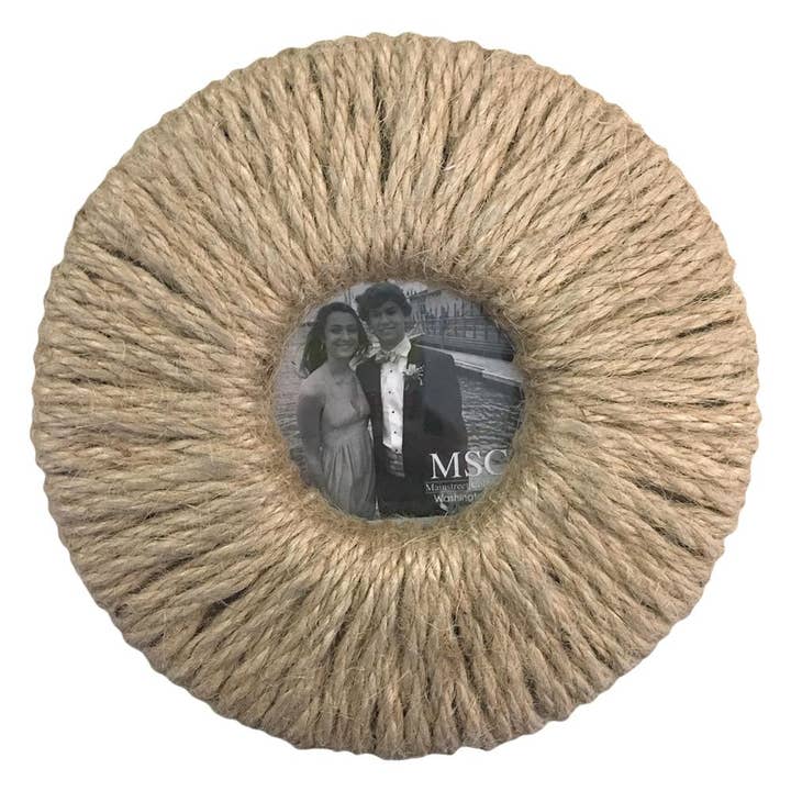 Mainstreet Collection - Wholesale Picture Frame - Rope 3x3 Round Picture Frame