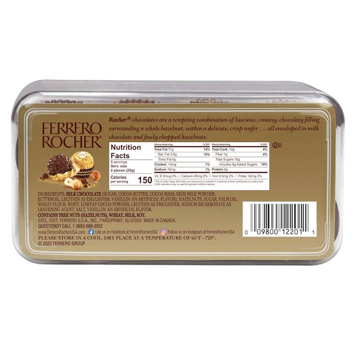 Horizon Top Market - Wholesale Chocolate Box - Ferrero Rocher - Gift Box , 16pc - 12ct