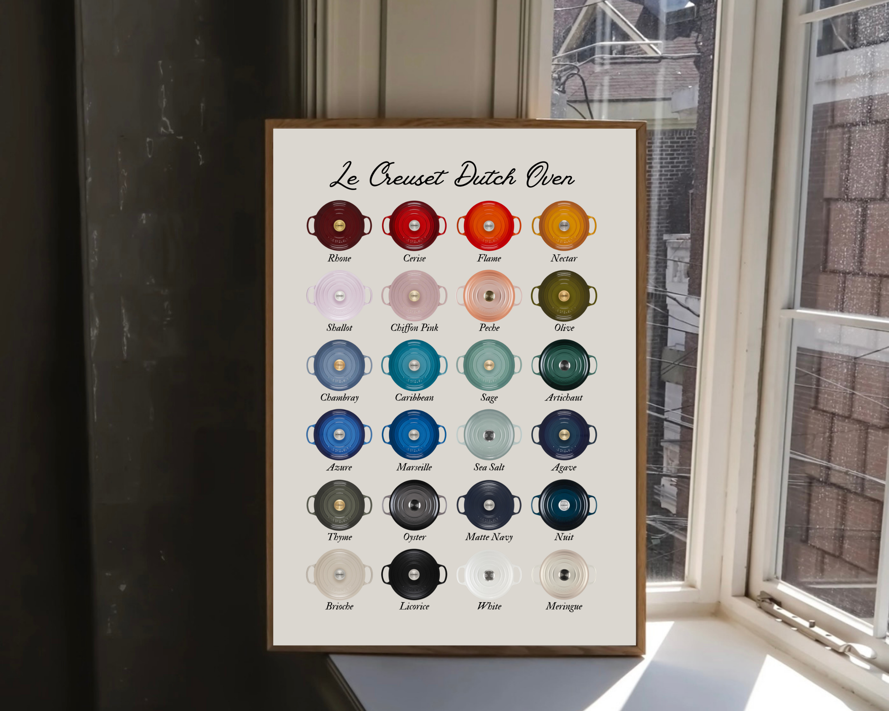 Olive Street Collective - Wholesale Art Print - Le Creuset Print11