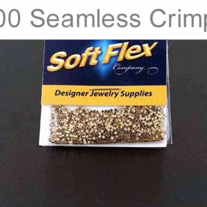 Soft Flex - Wholesale Craft Supplies - Crimp Tubes - 1x1mm (Price Varies)7