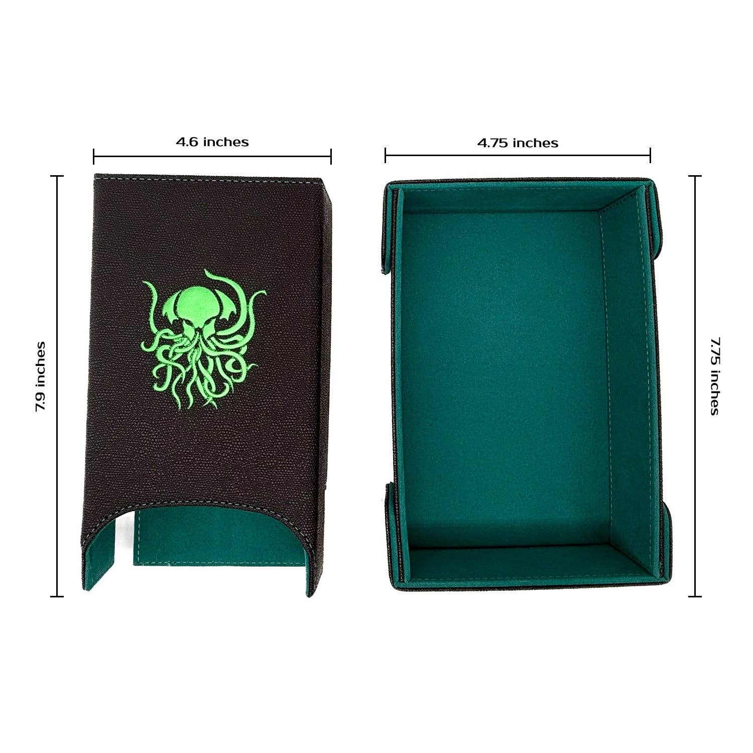 Norse Foundry - Wholesale Dice - Dice Tray / Tower Bundle: Green Cthulhu1