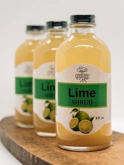 Lime Shrub for wholesale by Finger Lakes Harvest