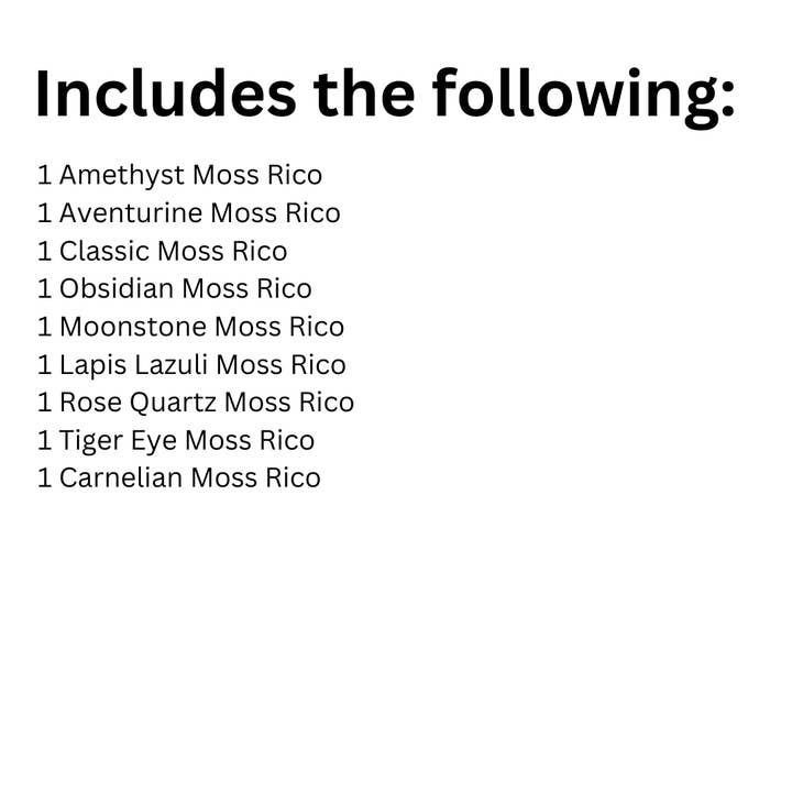 Moss Amigos | Moss Ball Terrariums - Wholesale Live Plant - Rico Sampler Kit1