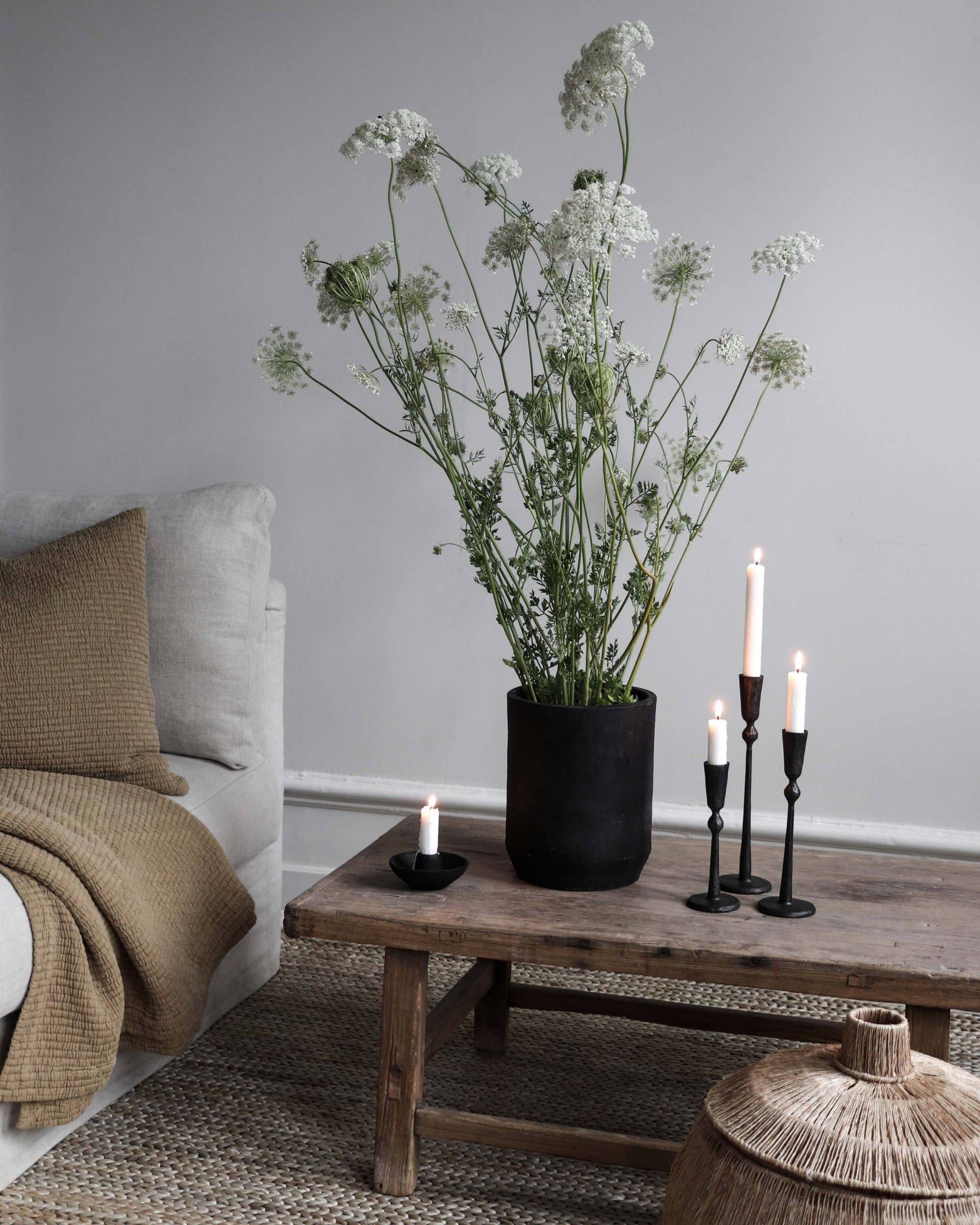 Tell Me More - Wholesale Candle Holder - Boule candle holder black - S / M / L / 35 cm / 40 cm4