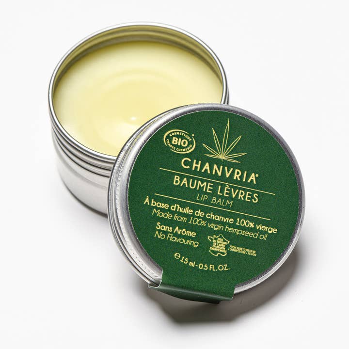 CHANVRIA - Wholesale Lip Balm - CHANVRIA - ORGANIC HEMP LIP BALM 15 ML3