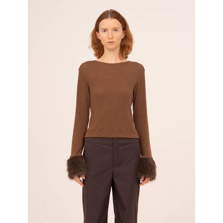 Brun björntopp för wholesale av CARMEN SAYS