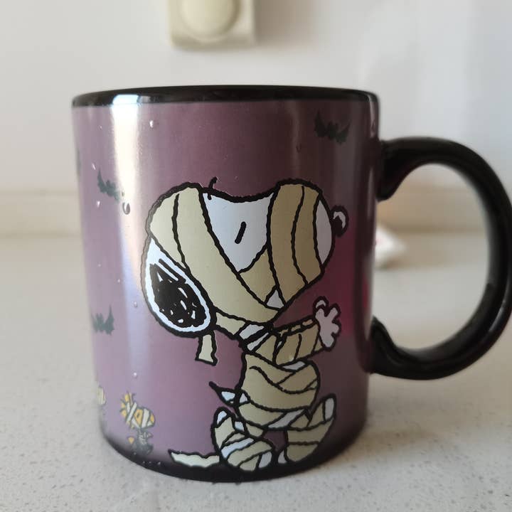 Silver Buffalo - Wholesale Coffee Mug - Peanuts Snoopy Trick or Treat Temperature Reveal 20oz Mug1