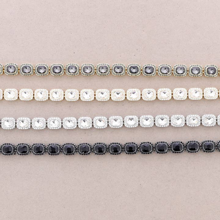 La Cuerda De Sol – wholesale Pärlarmband – Metallkristall halsband