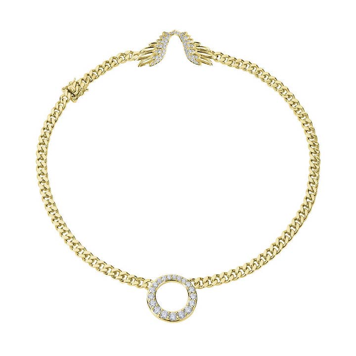 Archangel Choker™ in Gold Vermeil for wholesale by BLOOMTINE | Earth Angel HQ