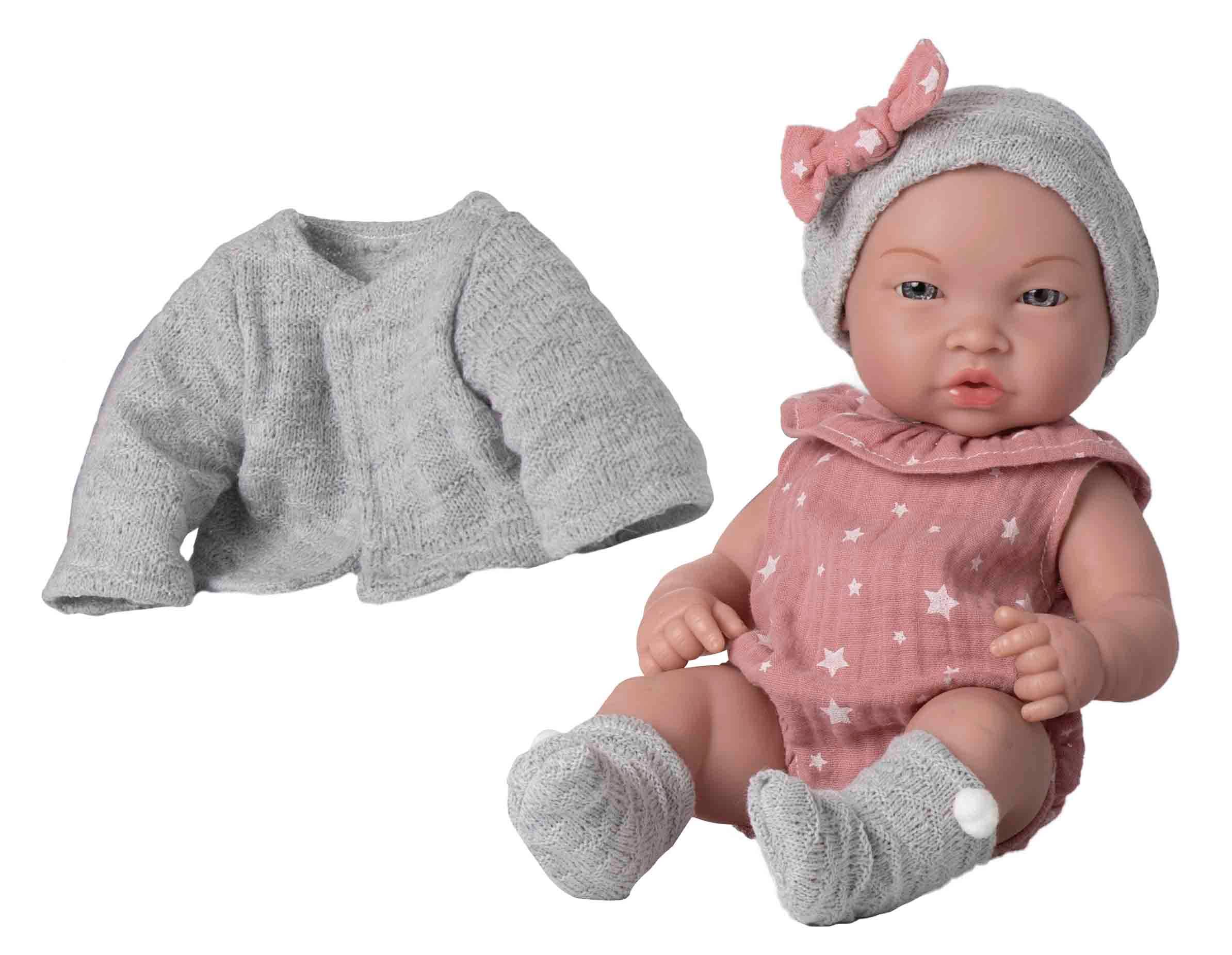 MUÑECAS ROSATOYS, S.L. - Vente Poupée – enfant - Poupée CLOE avec trousseau0