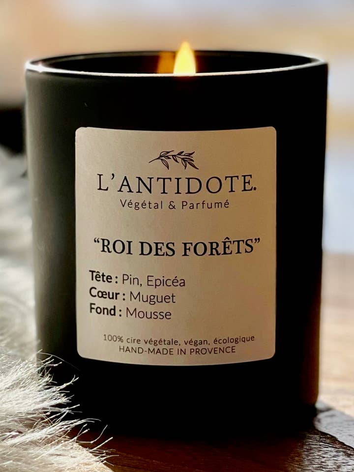 Bougie ROI DES FORÊTS pour la vente par L'ANTIDOTE