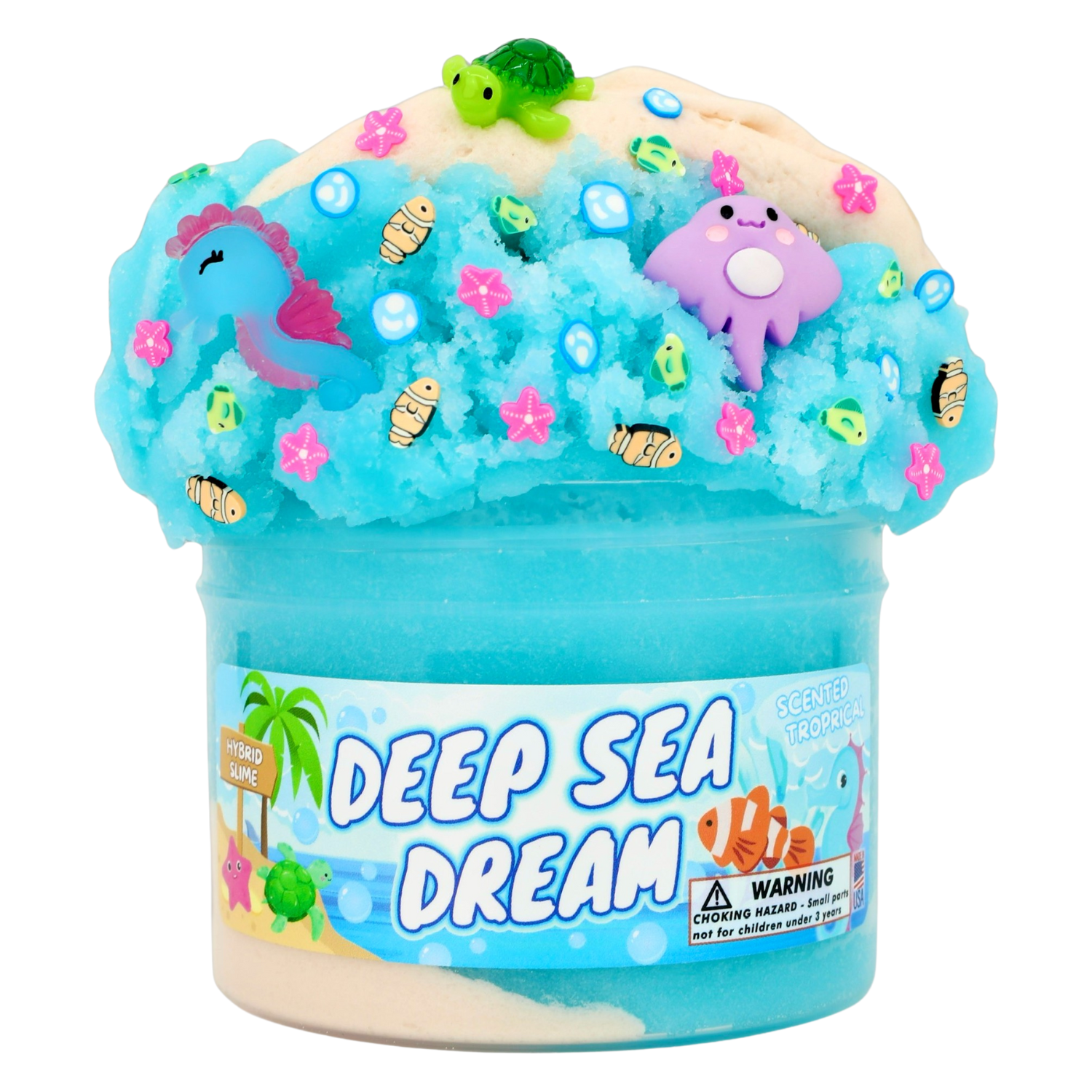 Dope Slimes - Wholesale Putty/Slime - Kids - Deep Sea Dreams - Hybrid Slime1