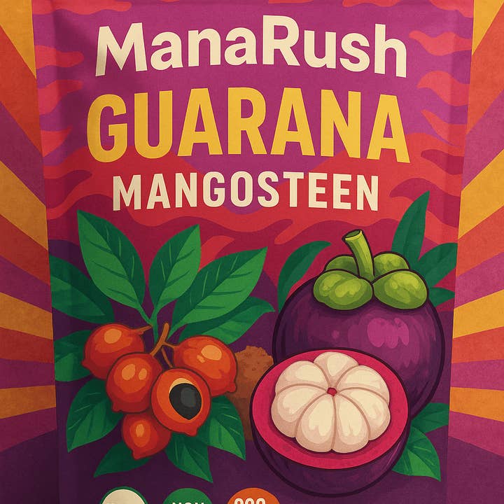 SuddenRush Guarana - Wholesale Powdered Health Drink - Unleash Your Natural Energy – Mana Rush: Guarana Mangosteen