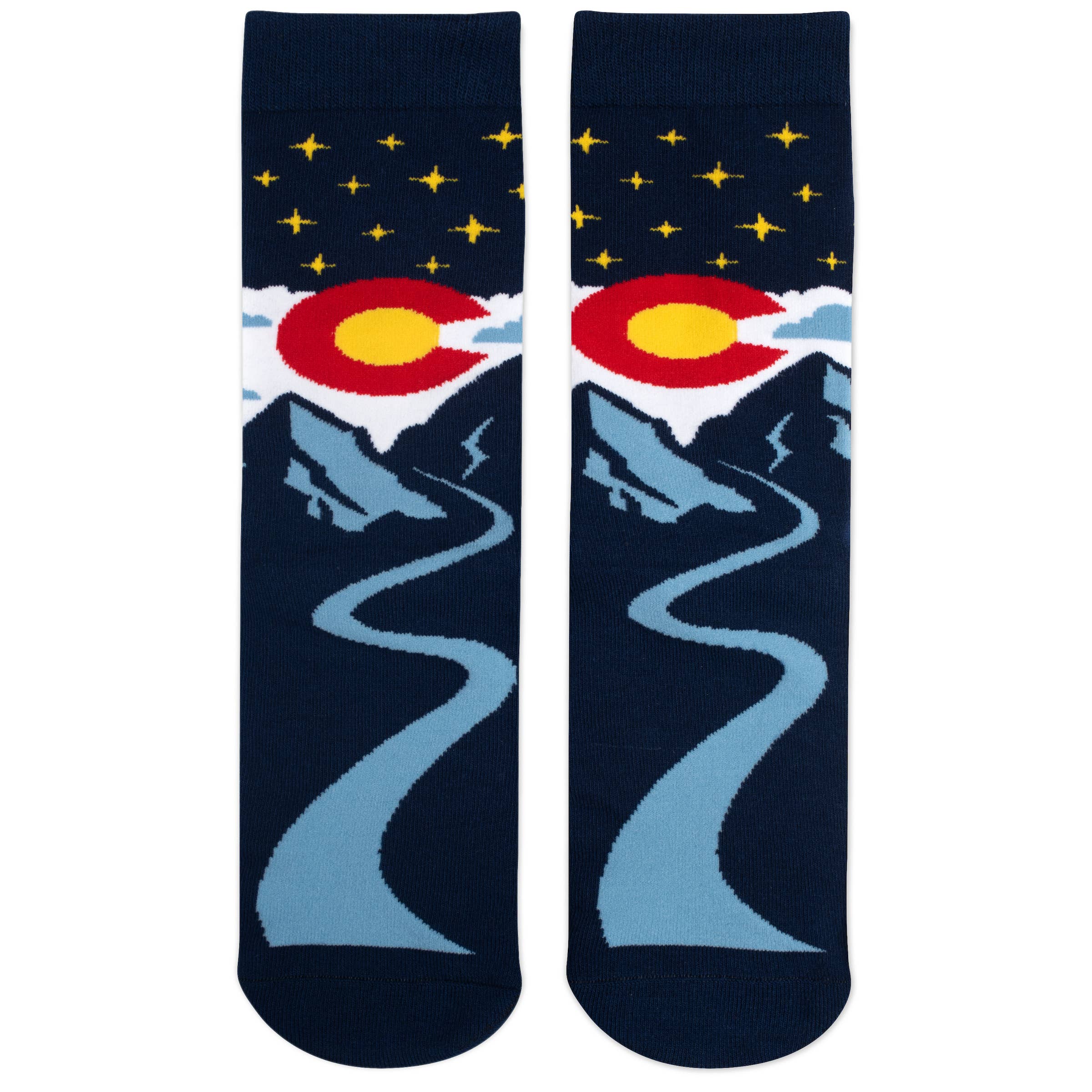 Lavley - Wholesale Socks - Unisex - The Mountains Are Calling (Colorado) Socks1