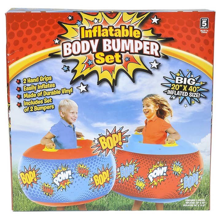 BODY-BUMPER INFLATE SET LLB Aufblasbares Spielzeug für den Großhandel von La Luna Bella - Toys